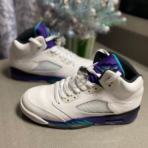 JORDAN RETRO 5 FRESH PRINCE “ GRAPES “